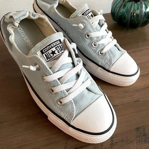 **MINT Condition** Original Converse ALL STAR Low Top Baby Blue - Women’s 8.5